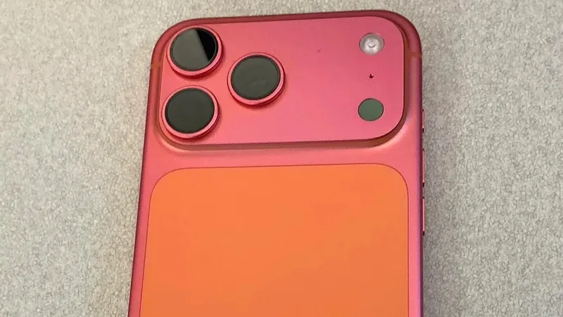 Оранжевые iPhone 17 начали превращаться в розовые