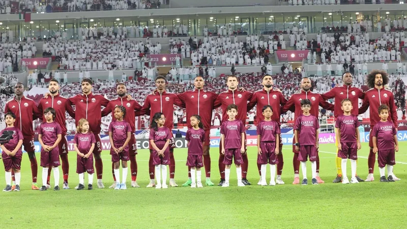 Катар празднует выход своей сборной на ЧМ-2026 по футболу