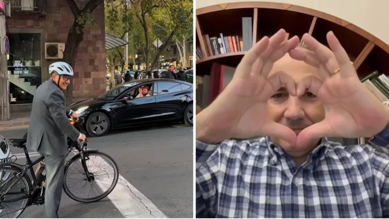 "Украл мое сердечко": премьер-министр Армении Никол Пашинян стал вирусным любимцем Instagram