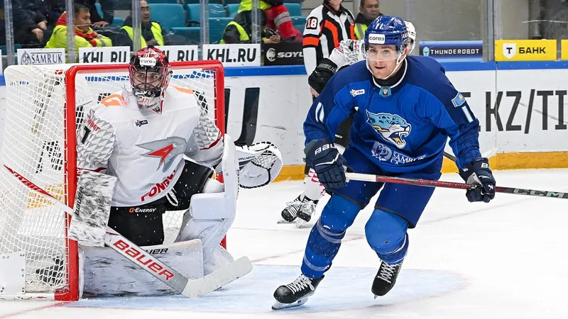 "Барыс" после шести поражений сенсационно разгромил "Авангард"