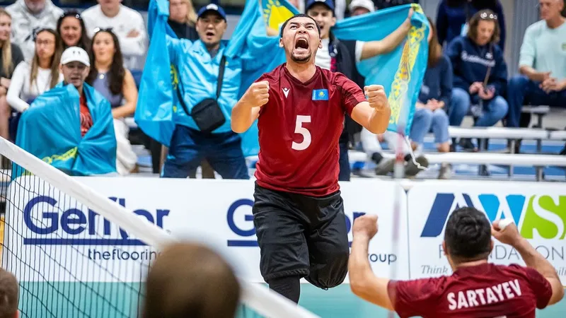 Сборная Казахстана по параволейболу выиграла пятый матч подряд на Кубке мира
