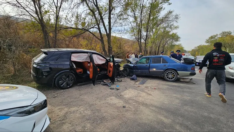 ДТП в Алматинской области, фото - Новости Zakon.kz от 17.10.2025 15:07