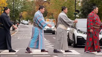 Турнир по сумо в Лондоне, фото - Новости Zakon.kz от 18.10.2025 08:30