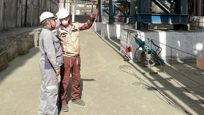 Балхашский медеплавильный завод, Ерлан Сыздыков, металлургия, газовый участок, фото - Новости Zakon.kz от 20.10.2025 09:52