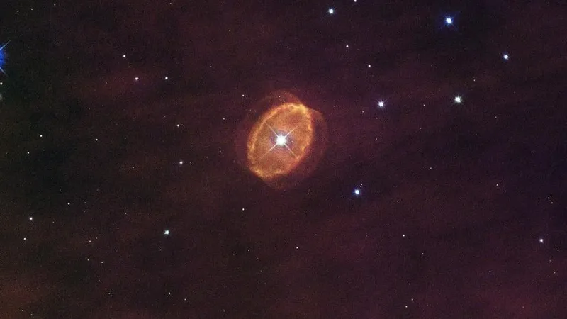 Астрономы разглядели необычную звезду, обнаруженную в 1930 году