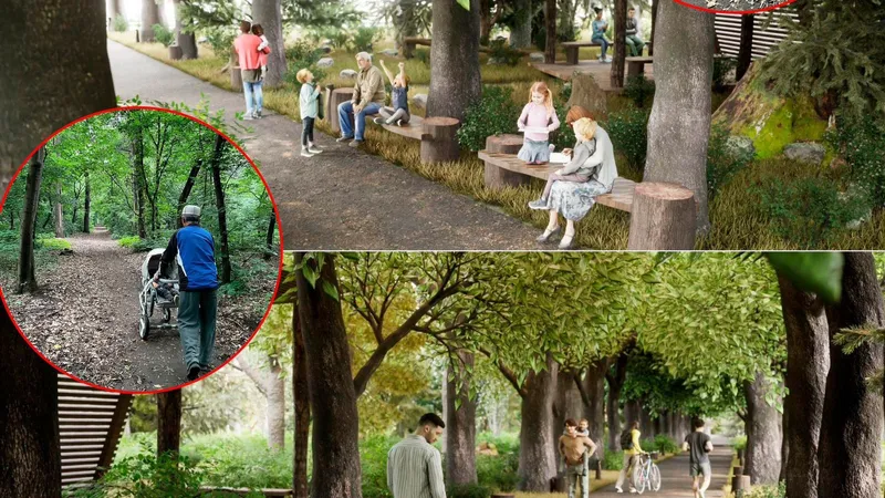 Акимат Алматы представил обновленный дизайн Рощи Баума