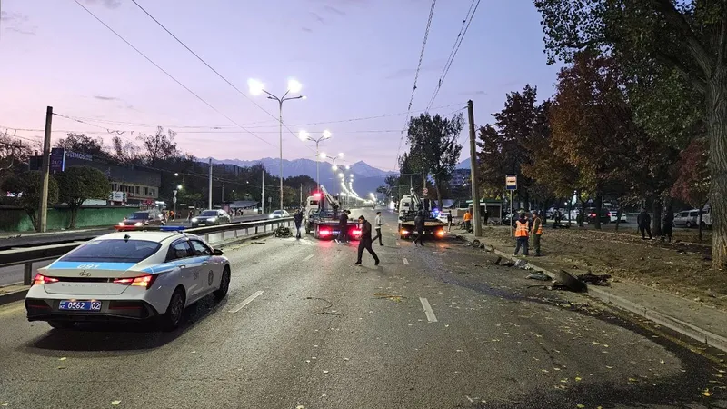 Сколько ДТП происходит в Казахстане, рассказали в МВД