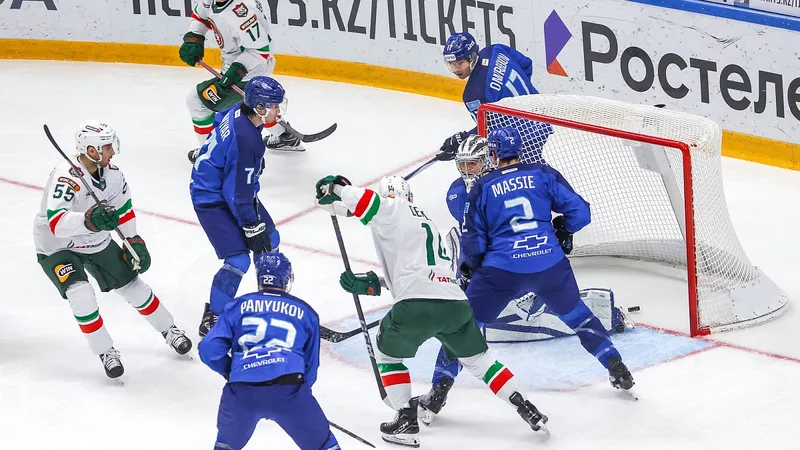 "Барыс" сражался до последнего, но "Ак Барс" вырвал победу в серии буллитов