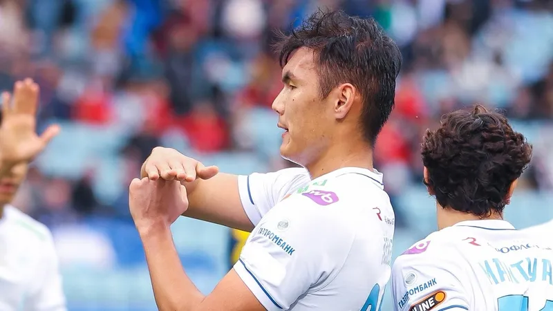 Защитник ФК "Зенит" посвятил свой гол 19-летнему воспитаннику "Кайрата" Диасу Тулеу