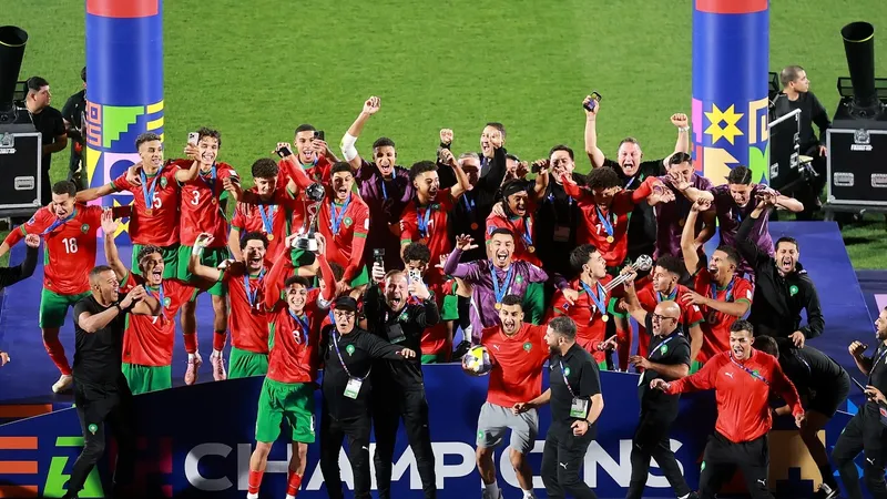 Сборная Марокко сенсационно обыграла Аргентину в финале ЧМ-2025 по футболу (U-20)