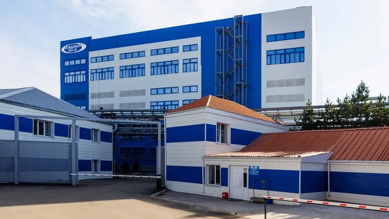 Крупнейший в Казахстане молокоперерабатывающий завод Eurasian Milk готовится к выходу на проектную мощность