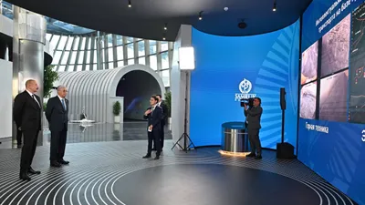 президент Азербайджана Ильхам Алиев, президент РК Касым-Жомарт Токаев, фото - Новости Zakon.kz от 21.10.2025 17:08