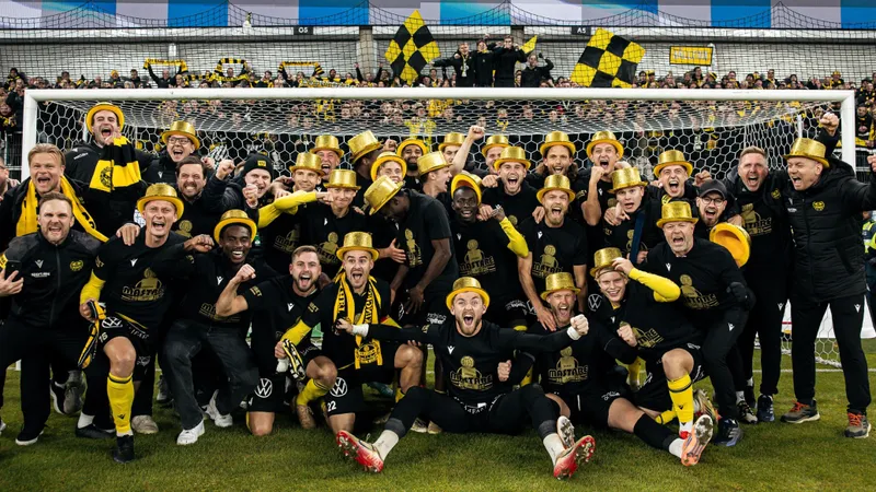 Клуб из шведской деревни выиграл чемпионат страны и сыграет в Лиге чемпионов