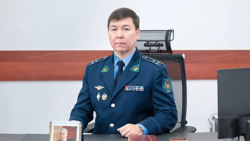 Назначен новый глава Департамента собственной безопасности МВД РК