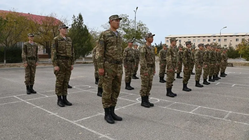 В казахстанской армии появился новый рекордсмен по росту