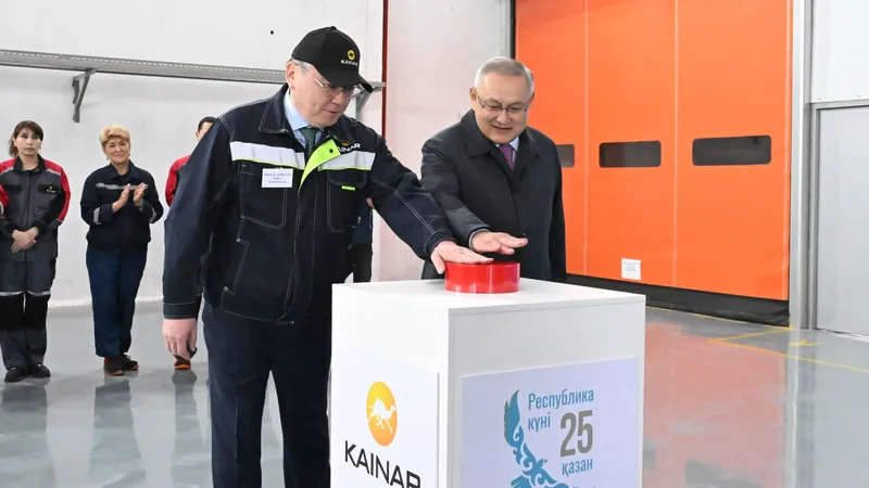 В области Жетісу начали производить новый тип аккумуляторных батарей