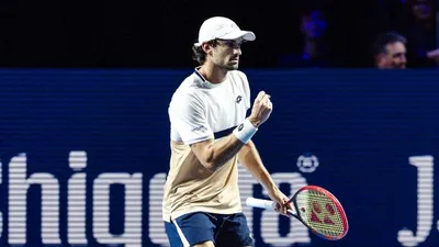 Теннис Поражение Базель, фото - Новости Zakon.kz от 23.10.2025 15:38