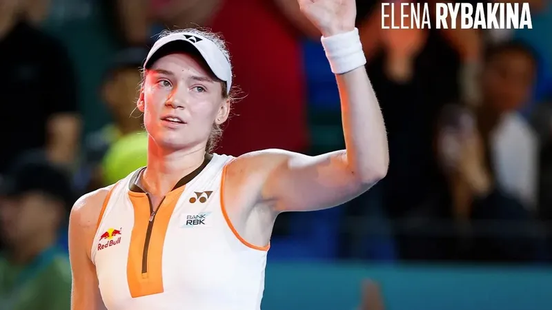 Елена Рыбакина обратилась к болельщикам после выхода в Итоговый турнир WTA