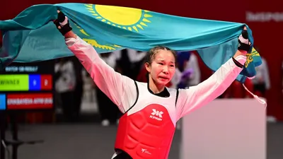 казахстанка завоевала золотую медаль, фото - Новости Zakon.kz от 24.10.2025 19:07