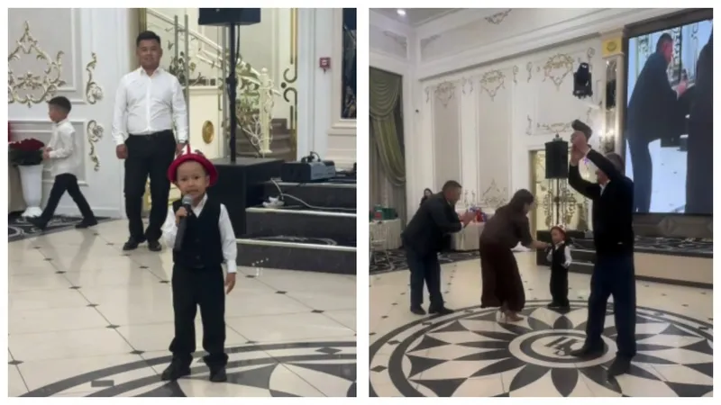 Маленький кыргыз вдохновил исполнением песни казахстанца