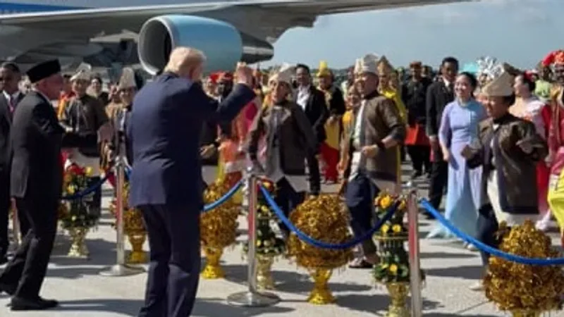 Трамп неожиданно решил станцевать во время визита в Малайзию