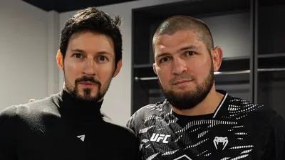 Хабиб Нурмагомедов обратился к Павлу Дурову, фото - Новости Zakon.kz от 27.10.2025 00:00