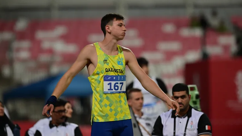 Легкоатлет из Казахстана установил рекорд юношеской Азиады