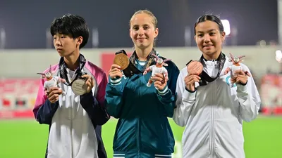 спортсмены, юношеские Азиатские игры, фото - Новости Zakon.kz от 27.10.2025 11:37