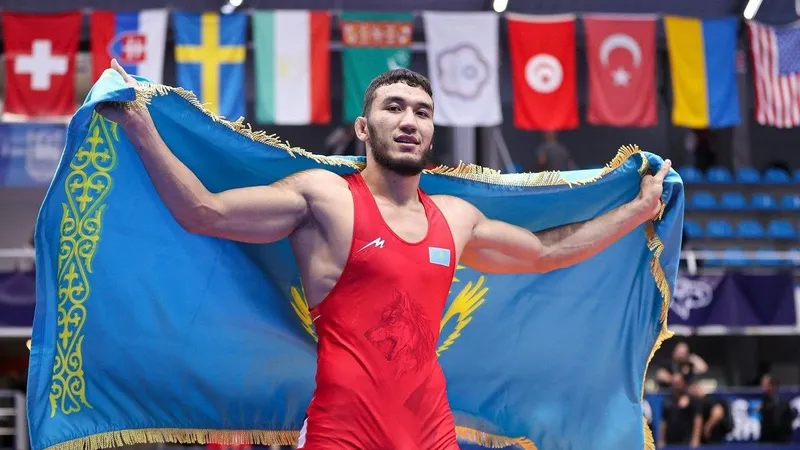 Казахстанский вольник стал бронзовым призером молодежного ЧМ в Сербии