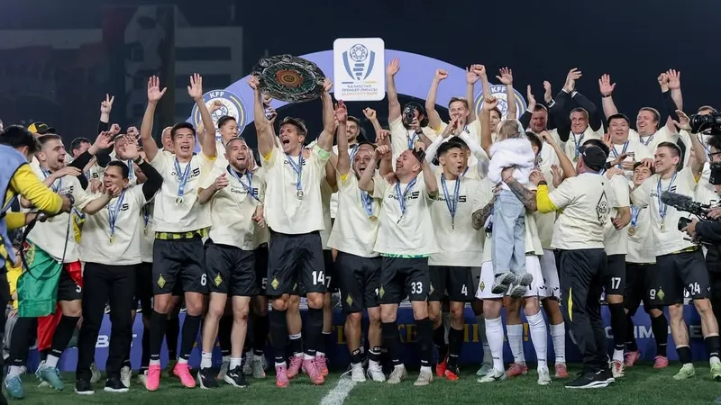 Звезды "Кайрата" поделились кадрами после победы на КПЛ