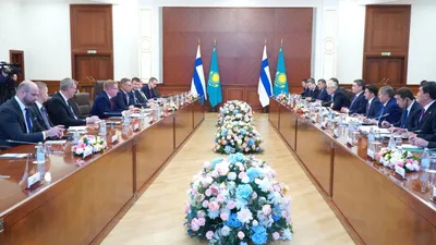 Олжас Бектенов, Александр Стубб, правительство, Финляндия, встреча , фото - Новости Zakon.kz от 28.10.2025 18:27