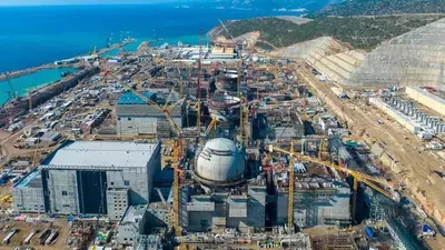 Первый турецкий реактор АЭС "Аккую", фото - Новости Zakon.kz от 29.10.2025 06:40