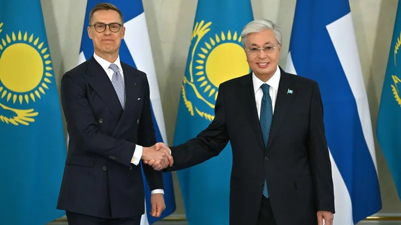 Переговоры о Шенгене, мир в Украине: что указали президенты Токаев и Стубб в Совместном заявлении