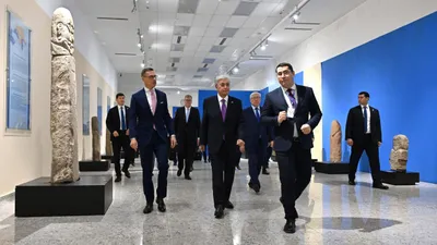 президент Финляндии Александр Стубб, президент РК Касым-Жомарт Токаев, фото - Новости Zakon.kz от 29.10.2025 16:17