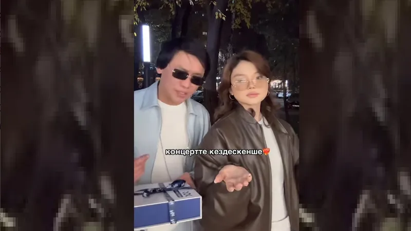 "Самоирония на высоте": Кайрат Нуртас перед концертом записал ролик с дочерью