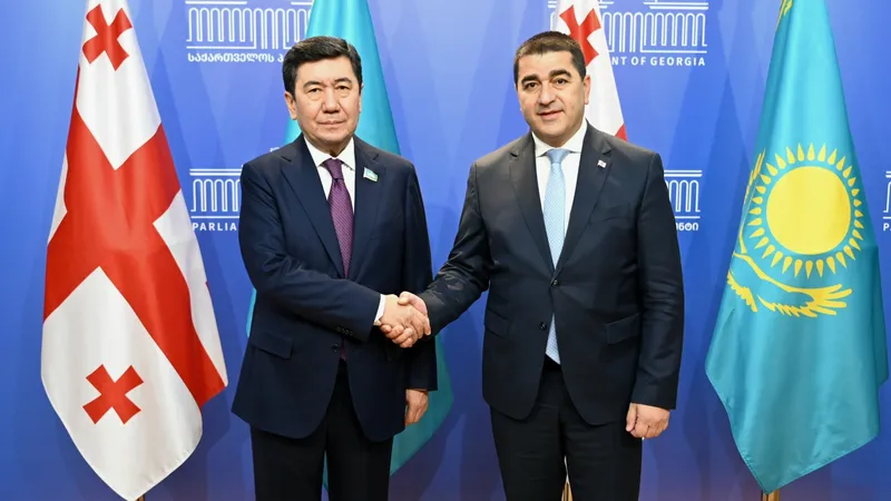 Спикеры Мажилиса и Парламента Грузии обсудили перспективы совместной работы