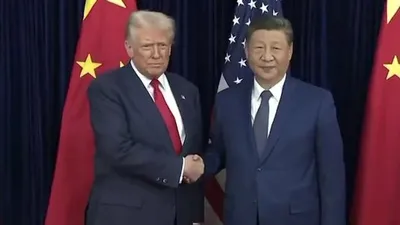 Встреча Трампа и Си Цзиньпина в Пусане, фото - Новости Zakon.kz от 30.10.2025 07:35