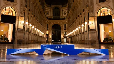 Олимпиада-2026 Показ Подиума, фото - Новости Zakon.kz от 30.10.2025 17:35