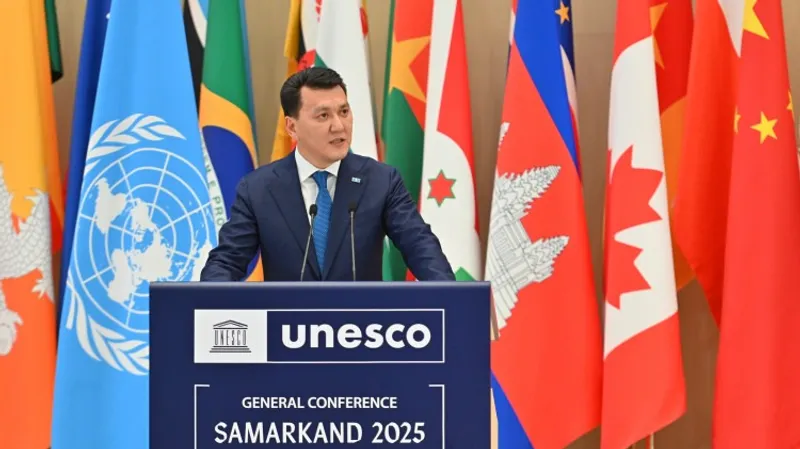 Карин рассказал о новых инициативах президента Токаева на Генеральной конференции ЮНЕСКО