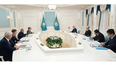 встреча с президентом, фото - Новости Zakon.kz от 31.10.2025 18:34