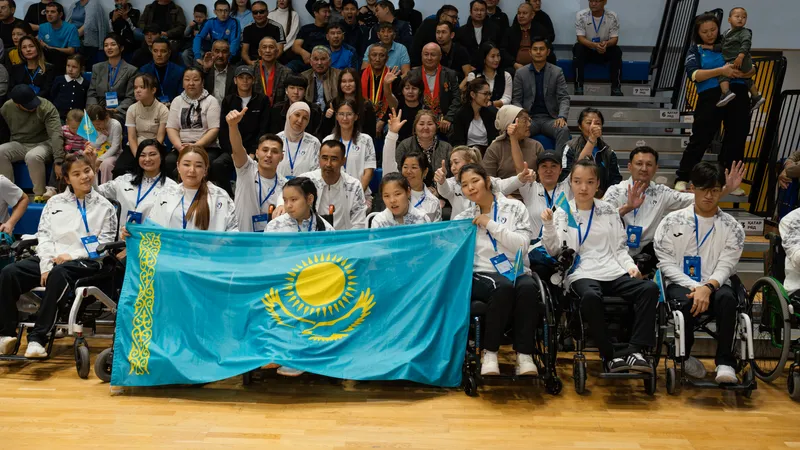 Наши спортсмены среди лучших в Тюркском мире: Казахстан завоевал 13 медалей в турнире по бочча в Актау