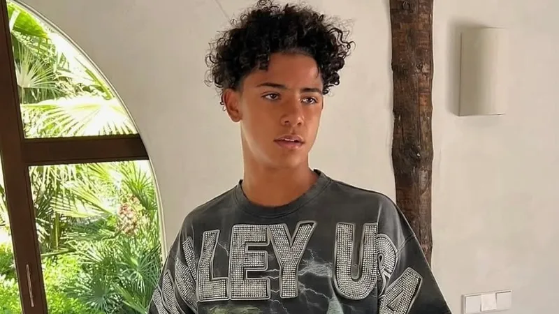 Сын Роналду забил первый мяч за сборную Португалии