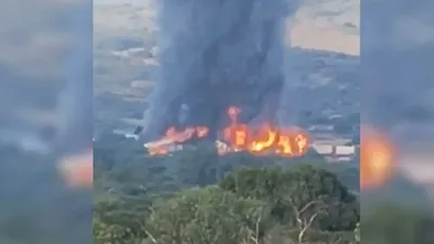 поезд с топливом взорвался в Мексике, фото - Новости Zakon.kz от 02.11.2025 18:14