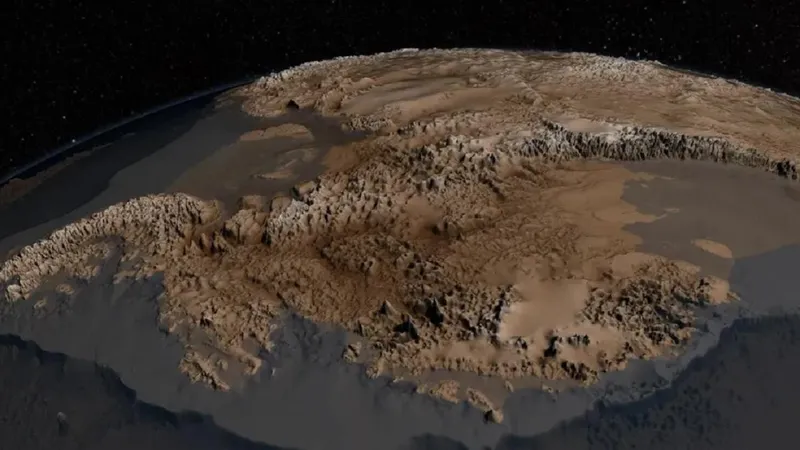 Выяснилось, как бы выглядела Антарктида, если бы весь лед исчез