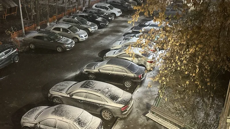 В Астане выпал первый снег – фото