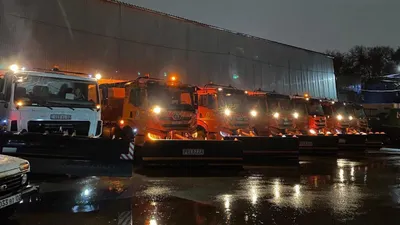 снег в Алматы, фото - Новости Zakon.kz от 04.11.2025 23:16