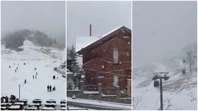 горы Алматы, снегопад, фото - Новости Zakon.kz от 04.11.2025 16:43