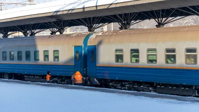 КТЖ, Казахстанские железные дороги, железная дорога, поезд, поезда, вагон, вагоны, ЖД, железнодорожный вокзал, платформа, фото - Новости Zakon.kz от 12.01.2026 11:56