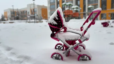 Детская площадка, детские площадки, двор, игровая площадка, игровые площадки, зима, снег, снегопад , фото - Новости Zakon.kz от 13.01.2026 16:25