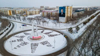 Конаев, город Конаев, зимой в Конаеве, зима в Конаеве, зимний Конаев, фото - Новости Zakon.kz от 16.01.2026 11:32